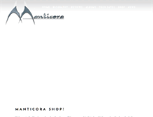 Tablet Screenshot of manticora.dk